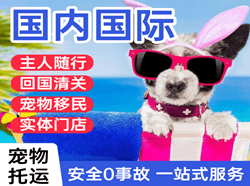 黔东南黎平机场邮寄国际宠物托运 【国